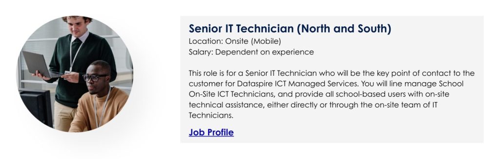 Senior IT Technician (North and South)