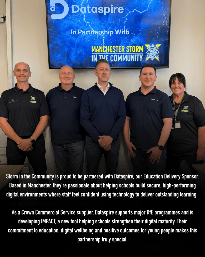 Dataspire and Storm in the Community teams together at Dataspire's Manchester office